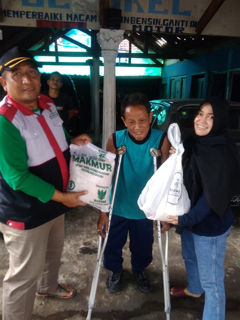 Baznas Sebarkan 1.200 Paket Sembako