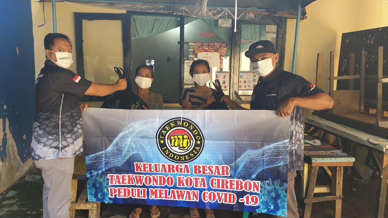 Taekwondo Indonesia Kota Cirebon Peduli Covid-19