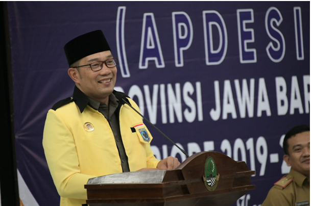 Kang Emil Didaulat Jadi “Gubernur  Desa” oleh Apdesi Jabar 2019-2024