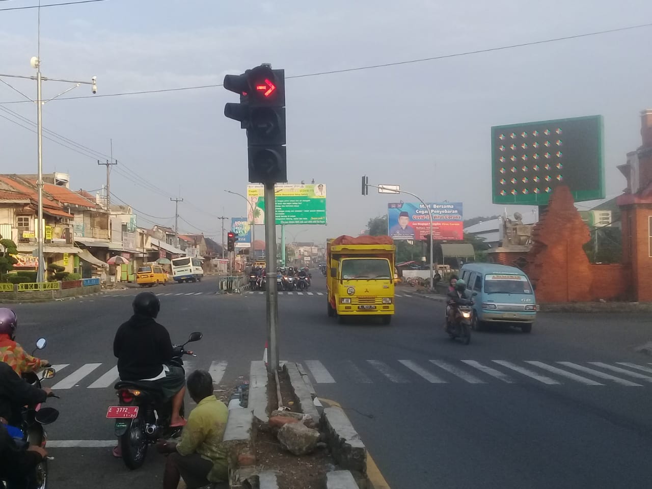 Biasanya Numpuk, H-1 Lebaran Jalan Pantura Cirebon Normal
