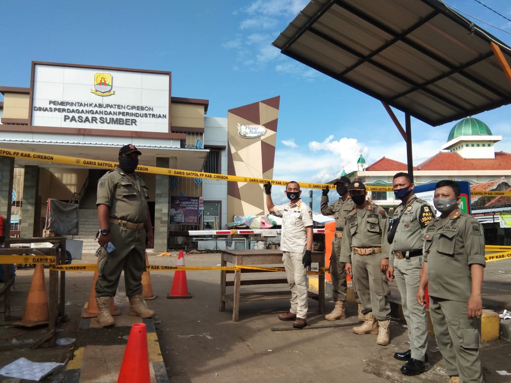 Pasar Sumber Disegel, Satpol PP  Antisipasi Muncul Pasar Dadakan