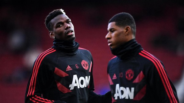 Persiapan Premier League, Paul Pogba dan Marcus Rashford Sembuh