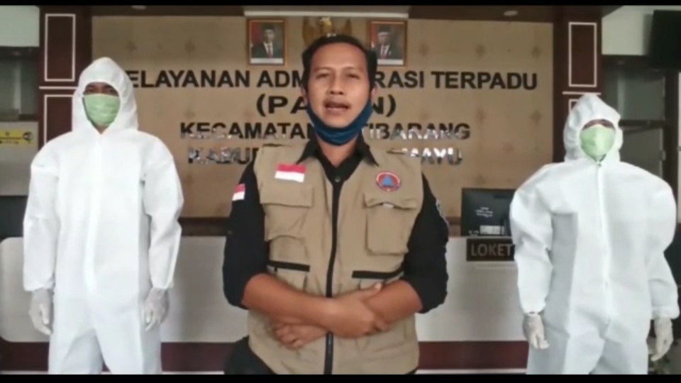 Pertahankan Jatibarang Zero Covid-19, Muspika Buat Video Berdurasi Pendek