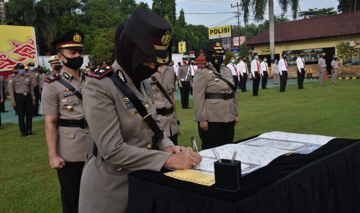 Pejabat Kasat Reskrim dan Kasat Lantas Polresta Cirebon Resmi Diganti