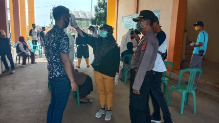 Pedagang Pasar Jatibarang Sempat Takut Tes Swab