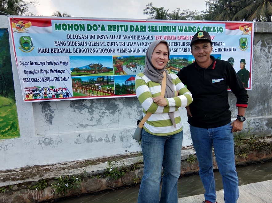 Desa Cikaso Bidik Ekowisata Sawah Endah