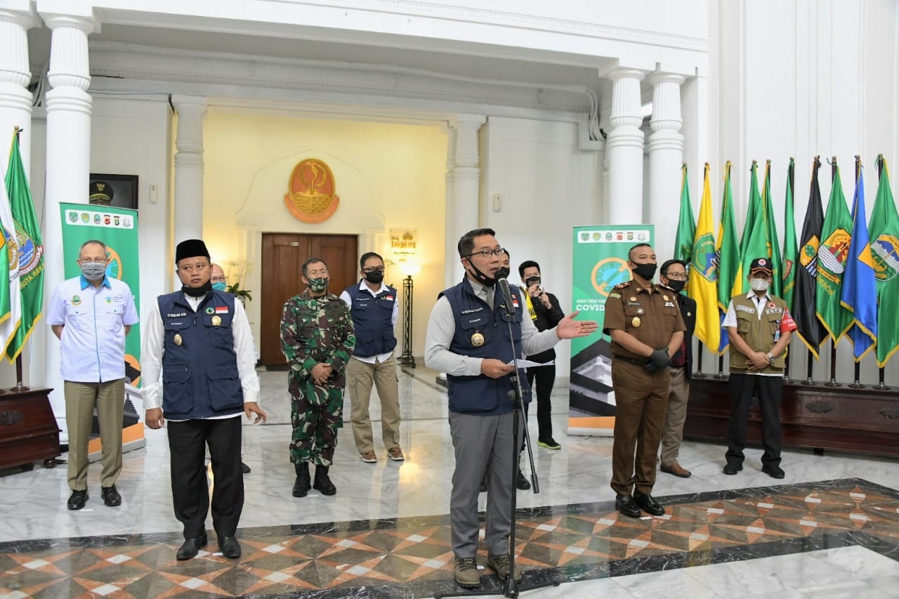 Gubernur Jabar: Boleh Buka 100 Persen untuk Kota Sukabumi Zona Hijau