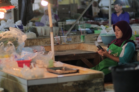 Operasional Pasar Tradisional Kembali Normal