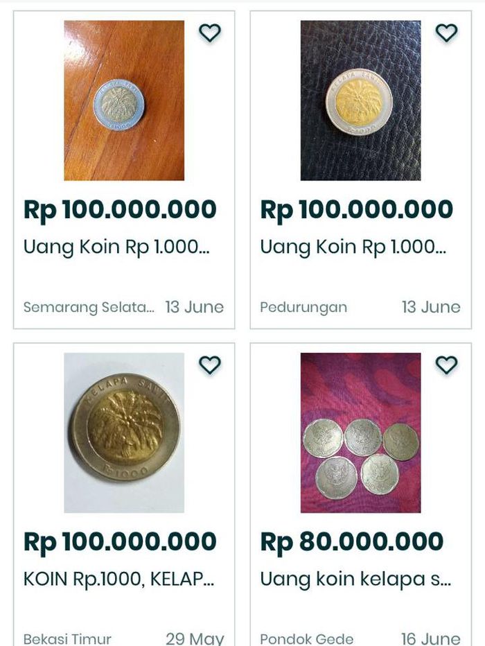 Tentang Uang Kelapa Sawit yang Dijual Ratusan Juta