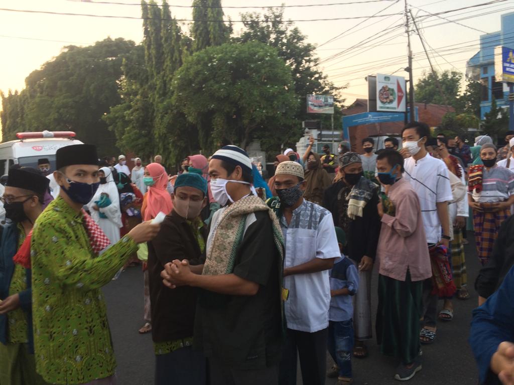 Walikota Ikuti Shalat Idul Adha di Masjid At Taqwa