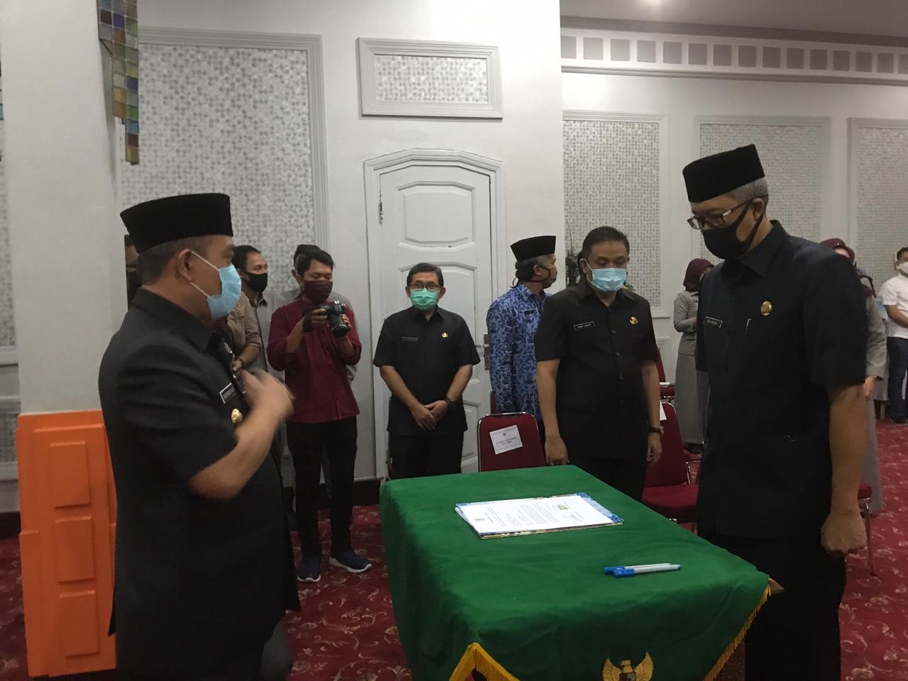 Sah, Agus Mulyadi Resmi Jabat Sekda Kota Cirebon