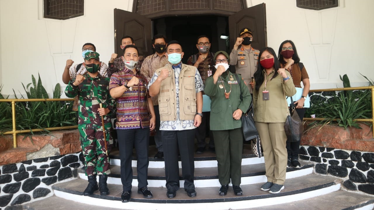 Penanganan Covid-19 Kota Cirebon Dapat Apresiasi Kemenkopolhukam