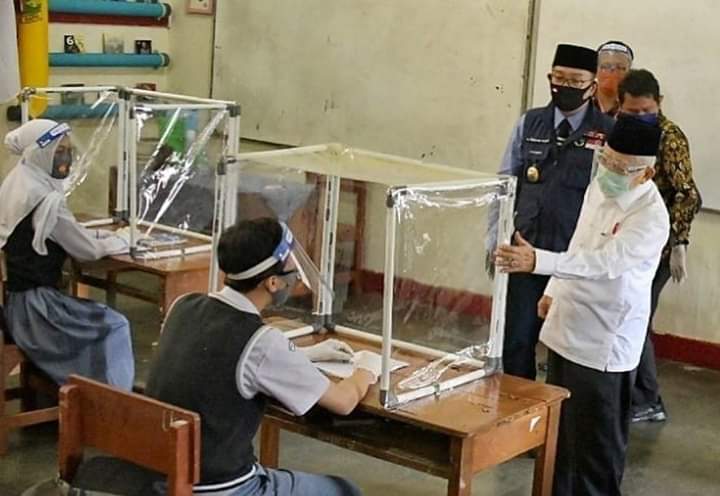 Tetap Harus Hati-hati, Sekolah di Zona Hijau Dibuka, Terapkan Protokol Kesehatan Ketat