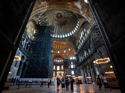 Setelah 86 Tahun, Besok Hagia Sophia Salat Jumat Perdana
