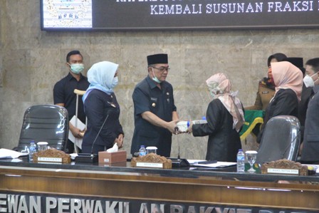 Sampaikan Raperda Pertanggung Jawaban APBD 2019