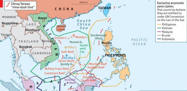 Klaim Tiongkok Sumber Konflik di Laut China Selatan