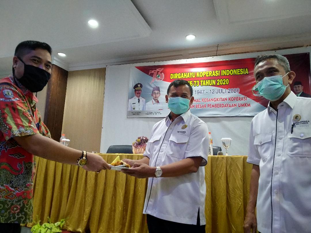 Dekopinda Peringati Harkop ke-73, Santuni 73 anak Yatim dan Pelatihan Terhadap 150 Koperasi