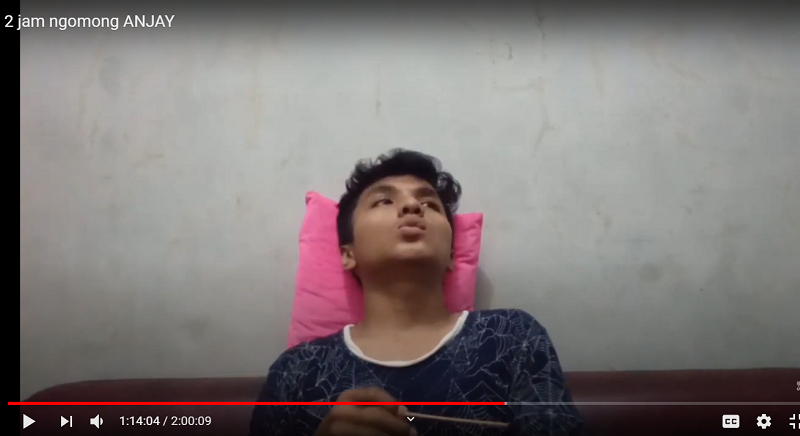 Youtuber Ini Ngomong Anjay Dua Jam