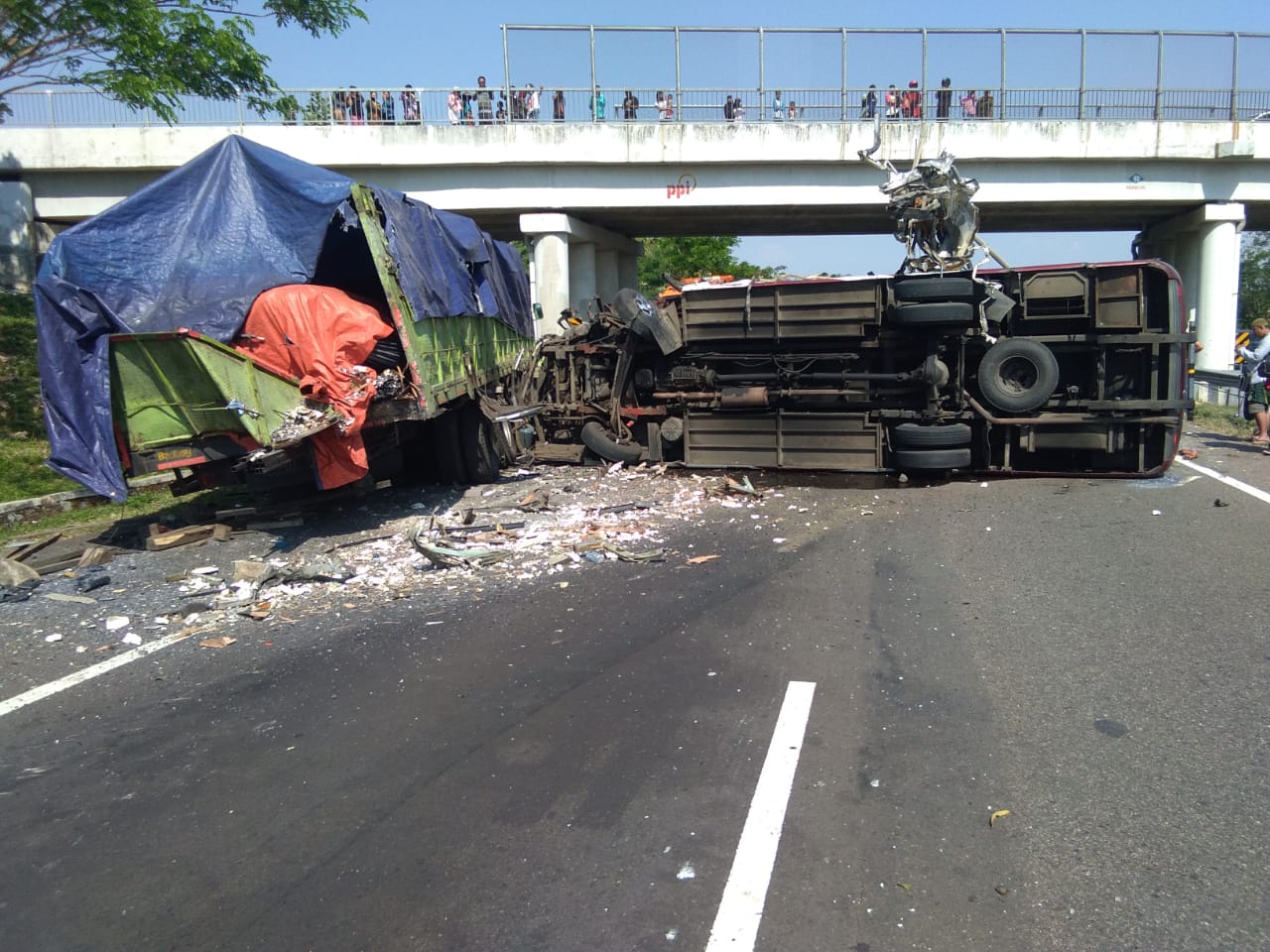 Kecelakaan di Tol Cipali Km 150, 4 Penumpang Bus Meninggal Dunia, 5 Luka Berat