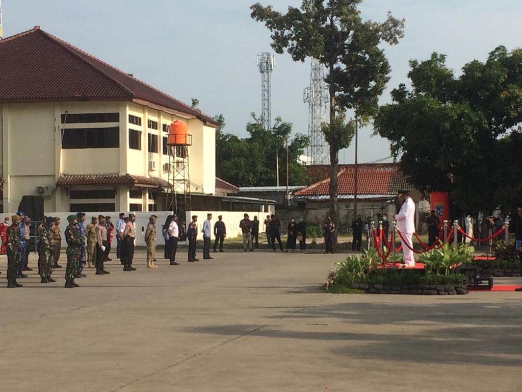 Upacara HUT RI Tingkat Kota Cirebon, Berjuang Memerdekakan Bangsa Melawan Covid-19