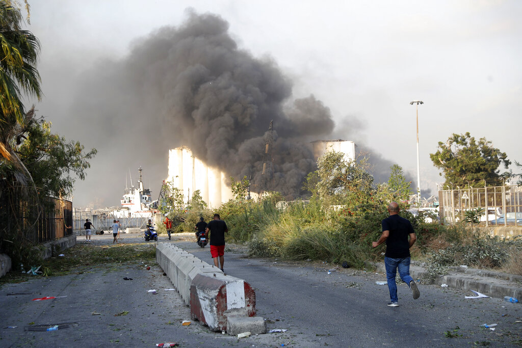 Ledakan di Pelabuhan Beirut Mirip Bom Atom