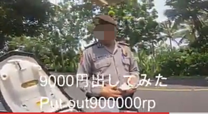 Viral Video Oknum Polisi Tilang WNA Jepang di Bali, Lampu Mati Diminta Duit Rp 1 Juta