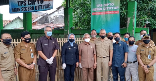 TPS Jalan Cipto Kota Cirebon Resmi Ditutup