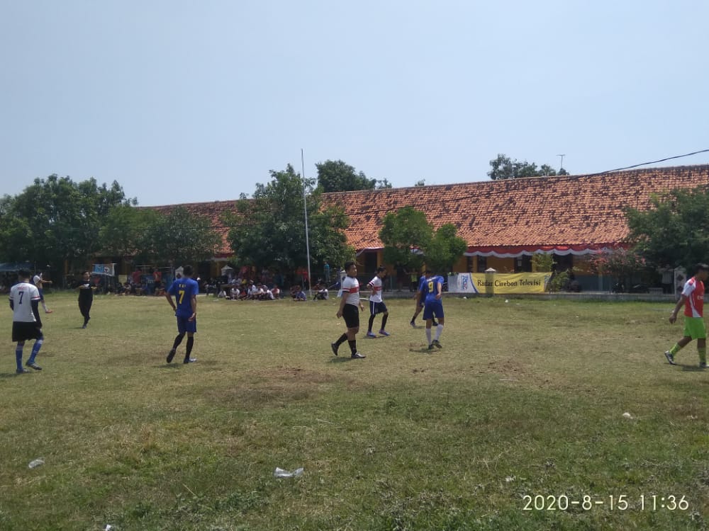 Peringati HUT RI, Warga Desa Dompyong Wetan Gelar Kegiatan Olahraga