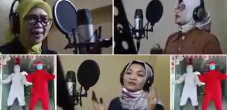 Semangati Tenaga Medis Dengan Lagu, Kadinkes Banten Dianggap Tidak Peka