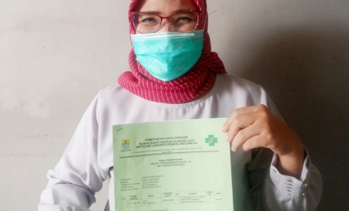 Hasil Tes Swab Wakil Ketua DPRD Kota Cirebon Fitria Negatif Covid-19