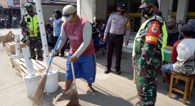 Petugas Gabungan Razia Masker Lagi, Ratusan Pelanggar Terjaring