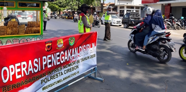 Sehari 1.691 Pelanggar Protokol Kesehatan di Kabupaten Cirebon