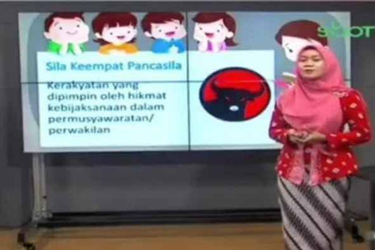 Viral, Logo PDIP Muncul di Sila Keempat