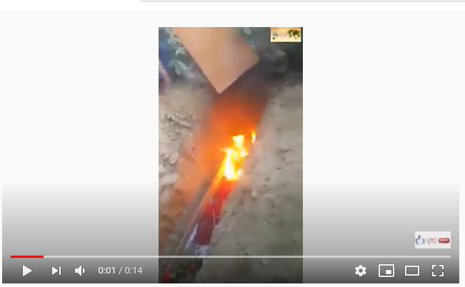 Video Liang Lahat Terbakar karena Siksa Kubur, Begini Faktanya