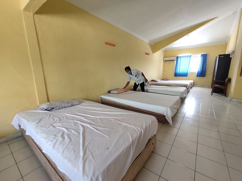 Ruang Isolasi Covid-19 di BKKBN Hampir Penuh, Pemkot Cirebon akan Booking 200 Kamar Hotel
