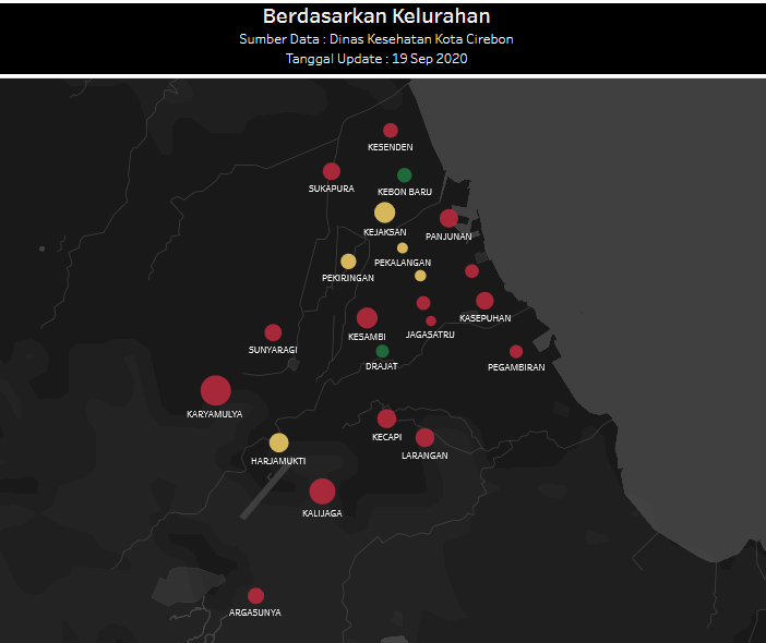 Kota Cirebon: 16 Kelurahan Zona Merah, Hanya 2 yang Hijau