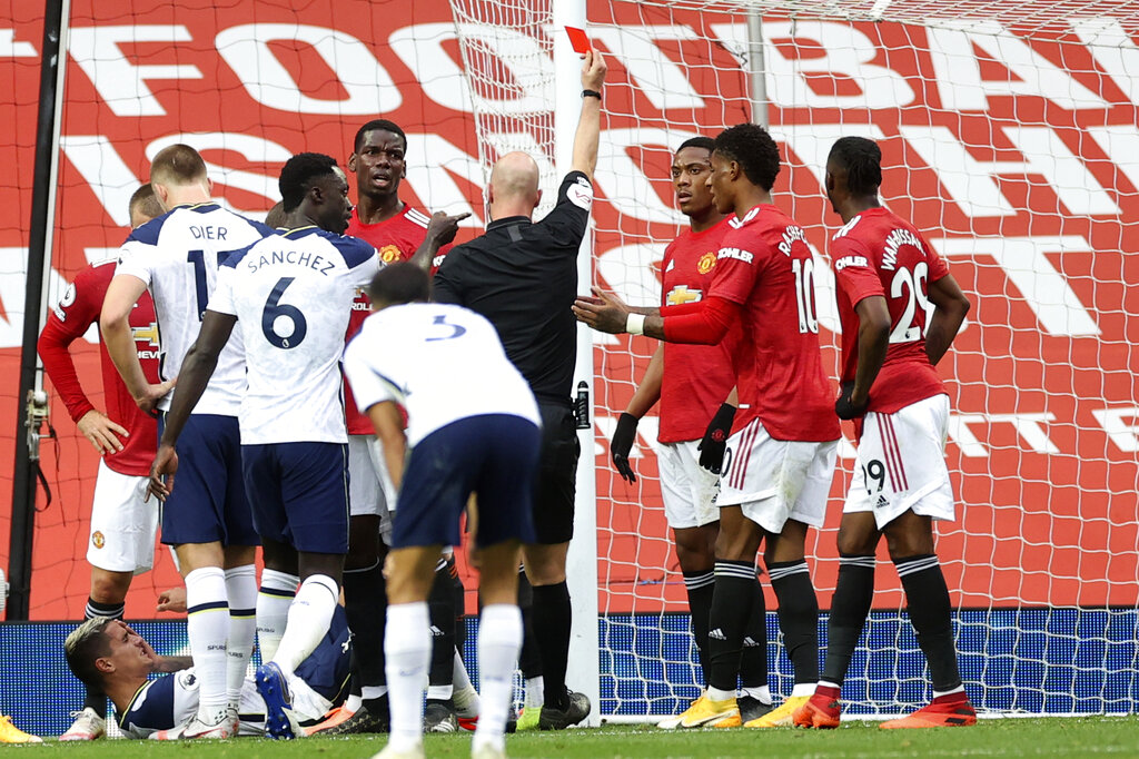 Hasil Laga Manchester United vs Tottenham, Skor: 1-6