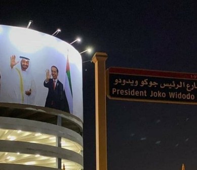Jalan Jokowi di Abu Dhabi Ditukar Lahan di Kalimantan, Begini Faktanya