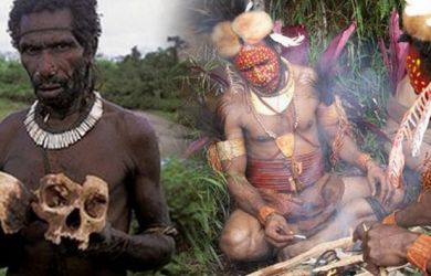 Ngeri! Apa Benar Suku Fore Papua Nugini Merupakan Suku Pemakan Daging dan Otak Manusia?