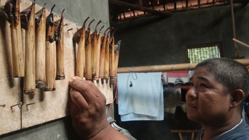 Lama Tak Dipakai, Alat Batik Jadi Jemuran Cucian