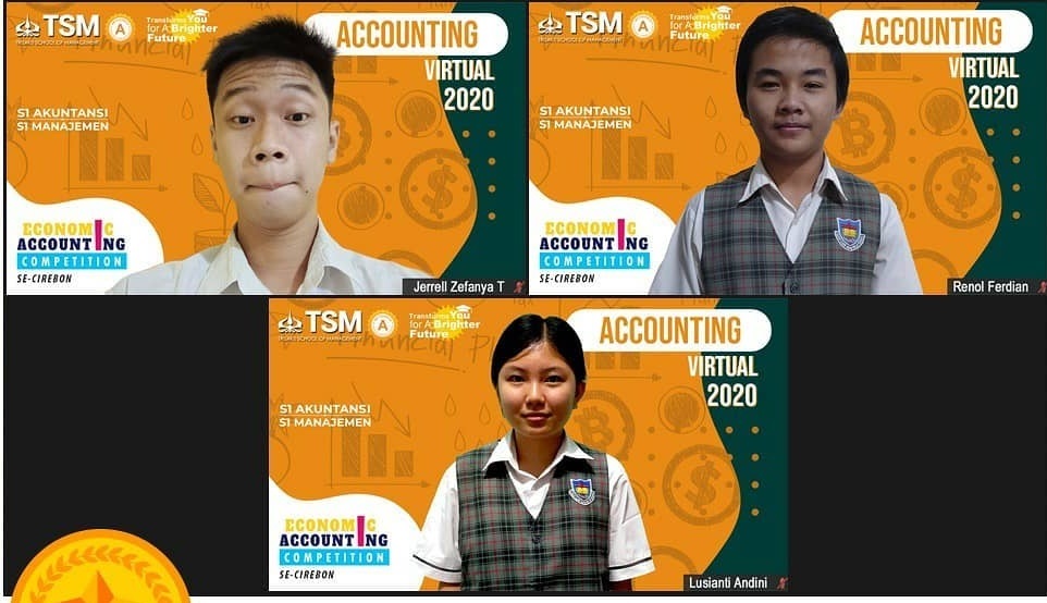 Siswa SMAK Penabur Kembali Torehkan Prestasi Juara di Ajang Economic and Accounting Virtual Competition 2020