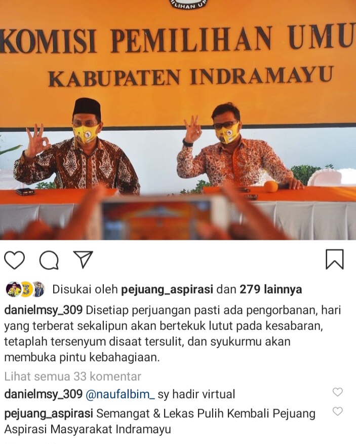 Dinyatakan Positif Covid-19, Mas Daniel Banjir Doa dan Dukungan