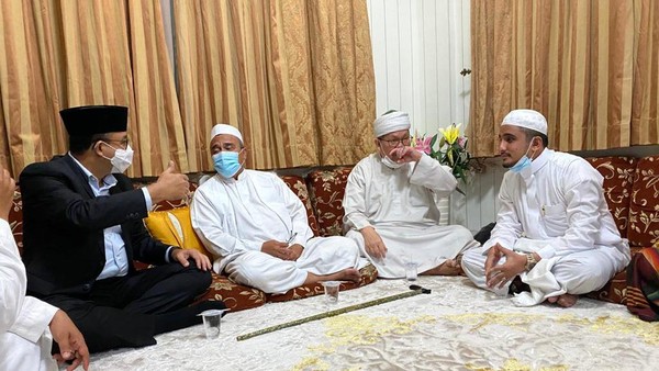 Semalam, Anies Baswedan Temui Habib Rizieq