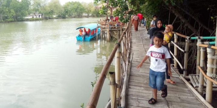 Cuti Bersama Maulid Nabi SAW Membawa Berkah bagi Pengelola Wisata Mangrove Ambulu