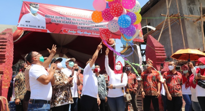 5.600 Warga Kabupaten Cirebon Swab Massal di Hari Kesehatan Nasional