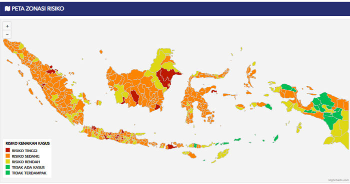 Daftar Zona Merah Covid-19, Cirebon Zona Apa?