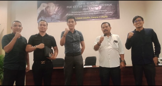Mantan Wartawan Maju di Bursa Ketua Peradi Cirebon, Wakili Advokat Muda