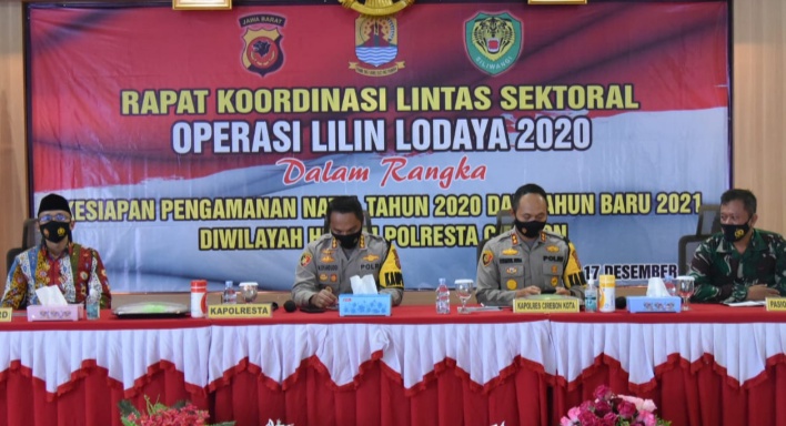 Selama Natal dan Tahun Baru 2021 Diprediksi Ada Peningkatan Aktivitas, Polresta Cirebon Siagakan 66 Pospam