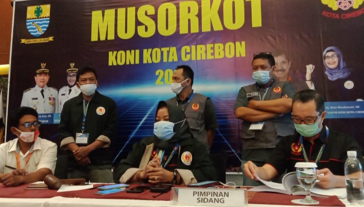 Wati Kembali Terpilih Jadi Ketua Umum KONI Kota Cirebon