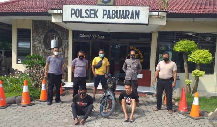 Hitungan Jam setelah Dapat Laporan Korban, Polsek Pabuaran Bekuk Pencuri Motor dan Penadahnya